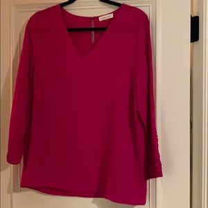 Sugar lips magenta top large